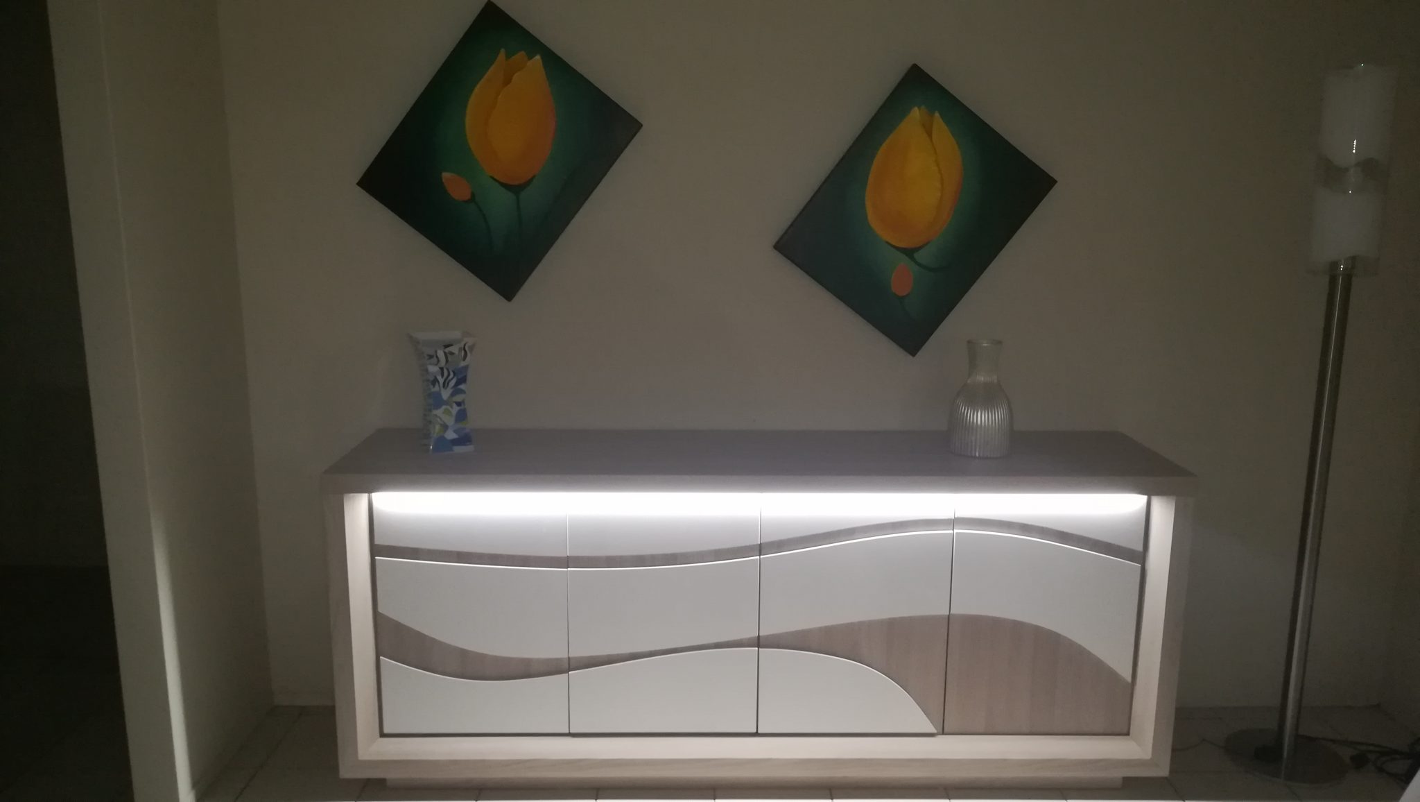 Madia con Led — Arch Designer Arredamenti di Bonofiglio Silvio